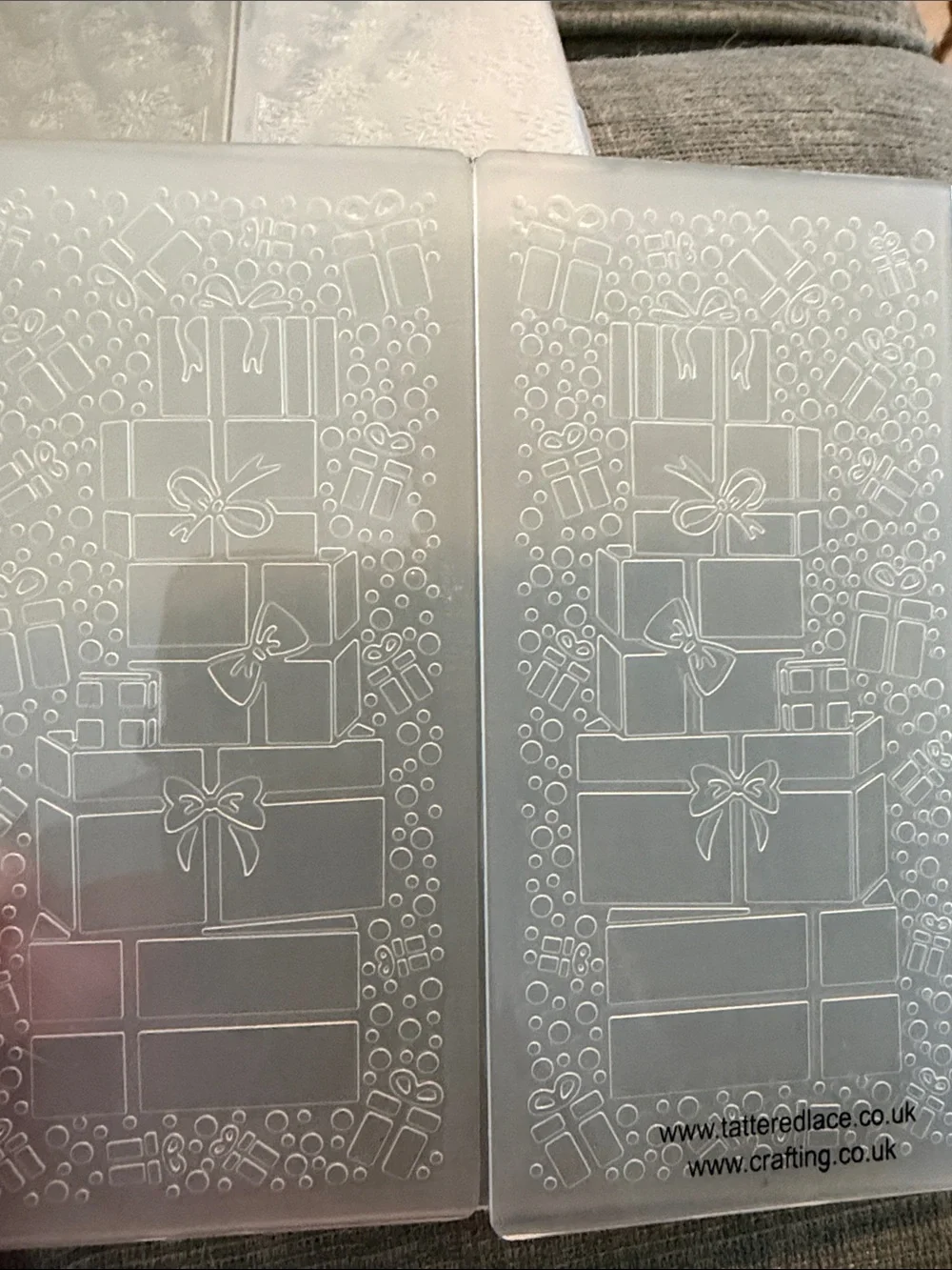 Christmas themed Embossing Folder Bundle